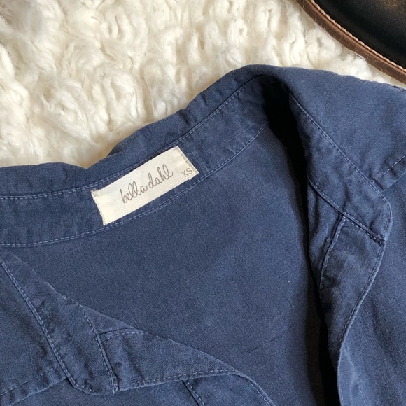 ANTHROPOLOGIE Bella Dahl Jean Chambray Dress - Picture 7 of 8